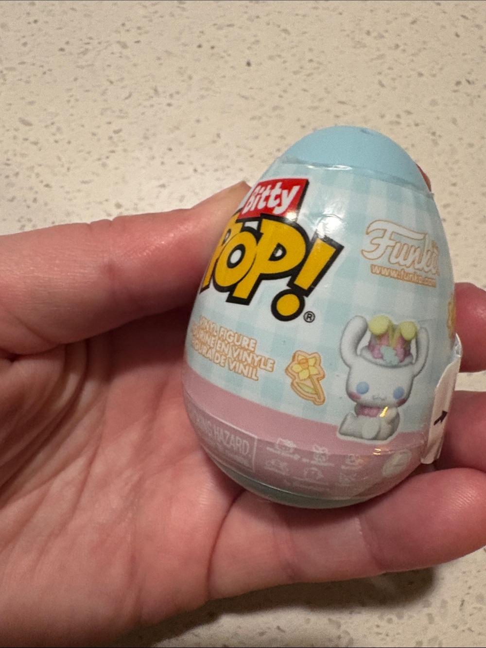 Funko Pop! Hello Kitty Surprise Egg - Light Blue & Pink Collectible